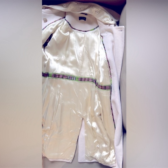 SOLD ! J.Crew long double breasted 80% Wool 20% Cashmere coat - Picture 5 of 6